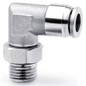 SPL06-01G Фитинг цанговый угловой, нерж.сталь